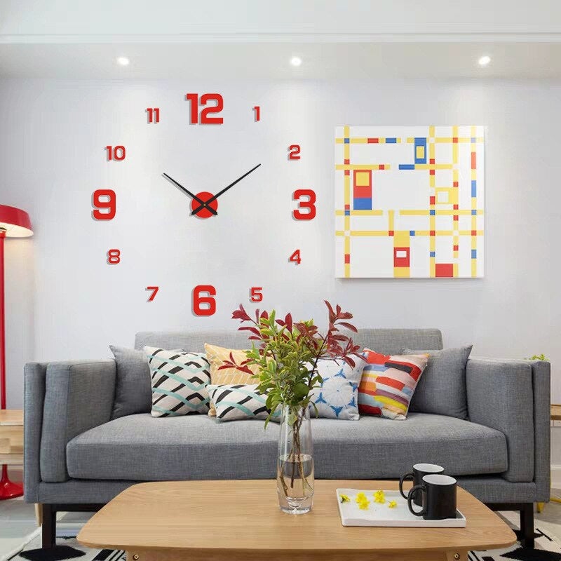 Moderne Losse Wandklok - LuxeLiving