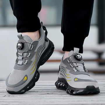 Veiligheidssneakers met Stalen Neus en Draaiknopsluiting