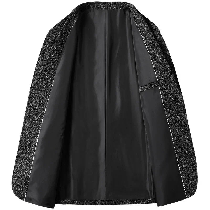 Slim fit business blazer voor heren