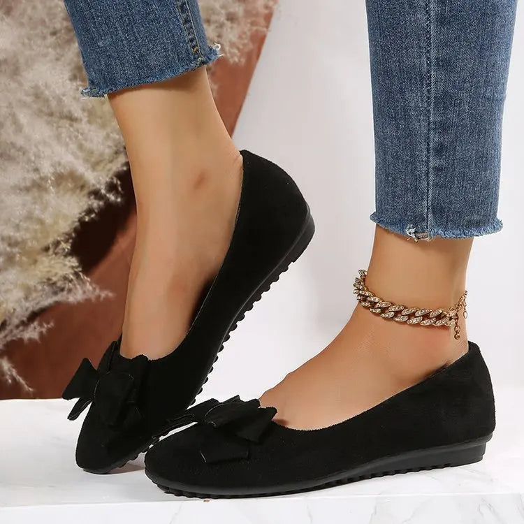 Dames Slip-On Platforms met Strikdetail