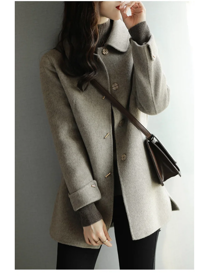 Amelia - Dames Trenchcoat Getailleerde Pasvorm damesjas knopen najaarsjas