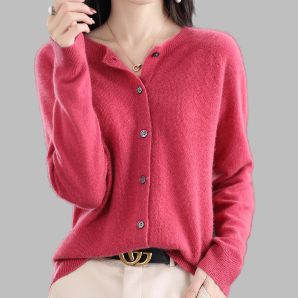 Dames O-hals vest