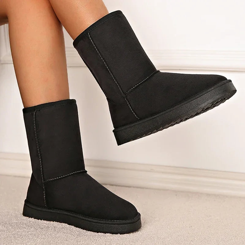 Nurea - Waterdichte dames snowboots met zachte voering