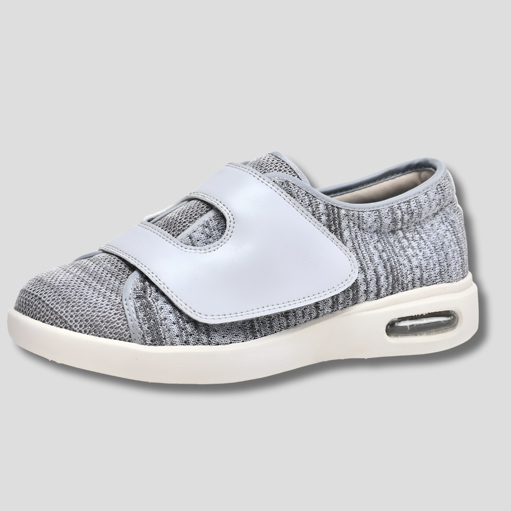 Brede diabetische schoenen voor gezwollen voeten