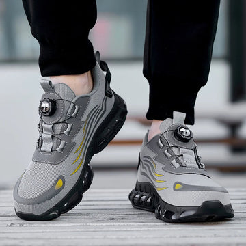 Veiligheidssneakers met Stalen Neus en Draaiknopsluiting