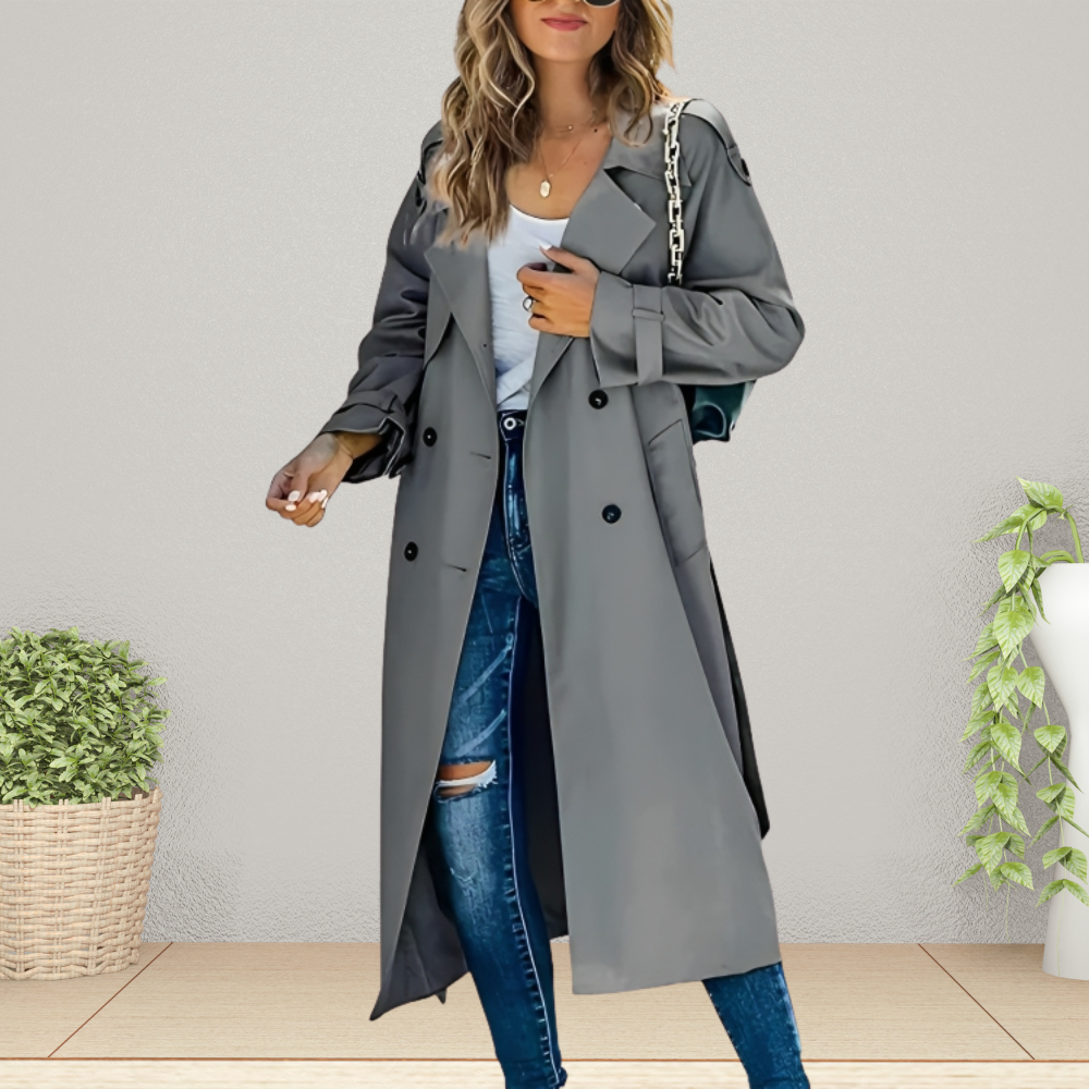 Dames Trenchcoat Tussenjas