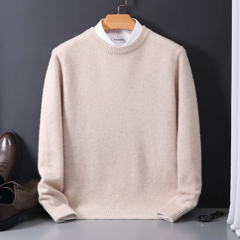 Hoymans LuxeKnit – Oversized Cashmere Trui voor Heren