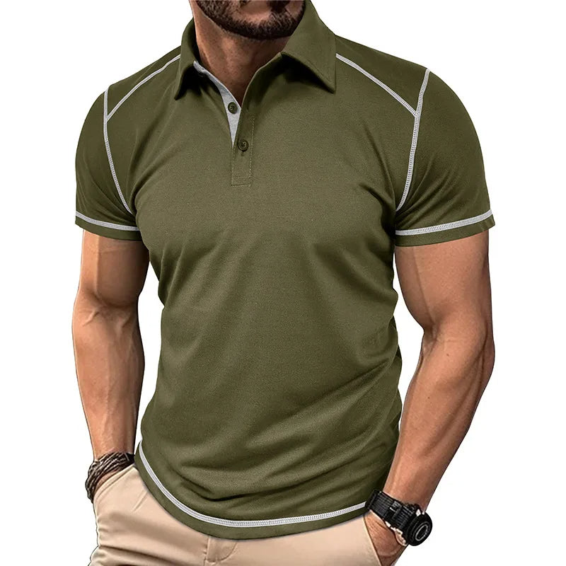 Hoymans SummerEdge - Herenpolo Color Block