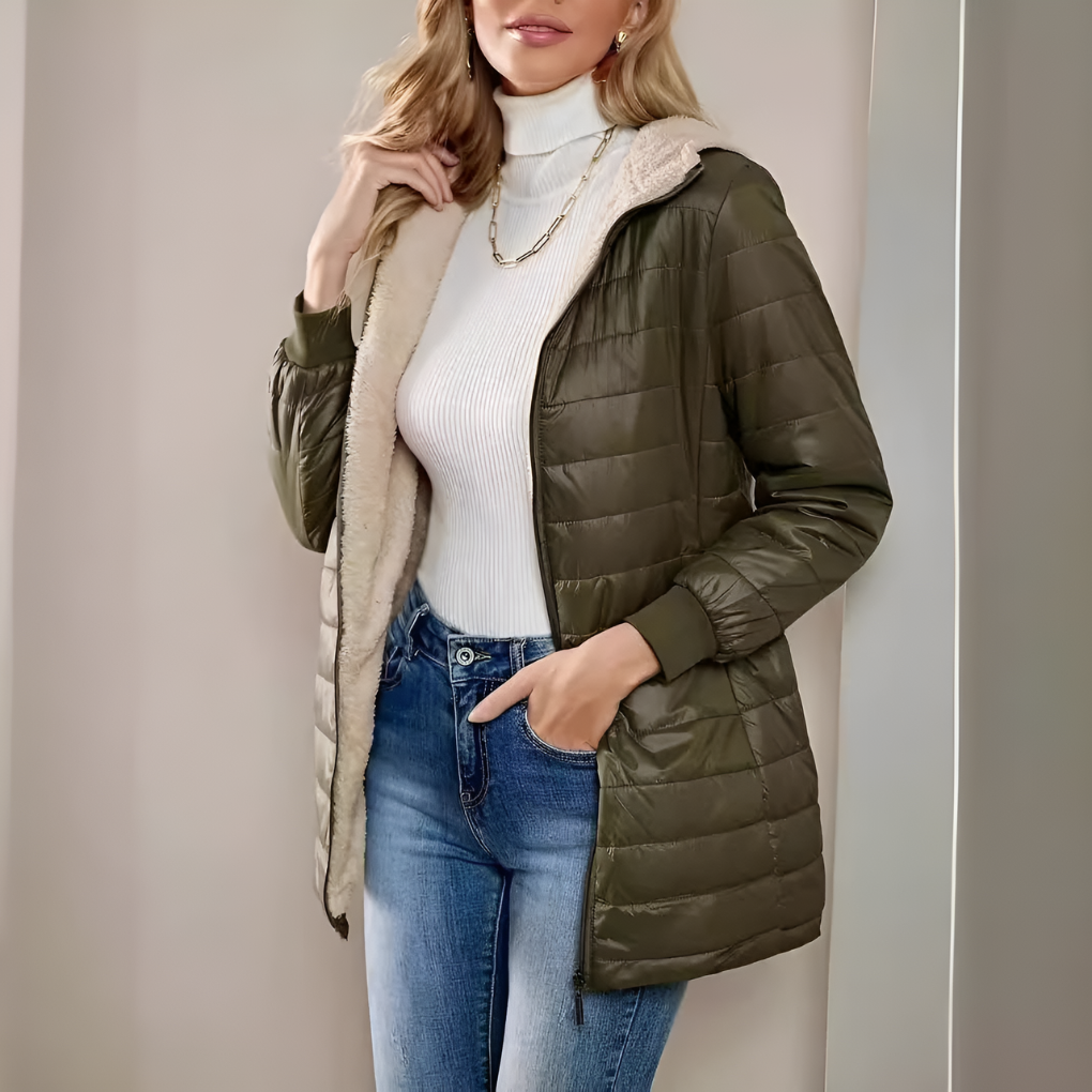 Comfortabele winterjas voor dames
