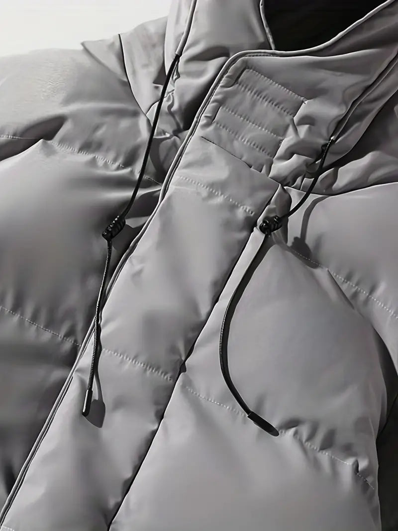 Premium lange Puffer Winterjas Met Capuchon Voor Heren - Nordfall