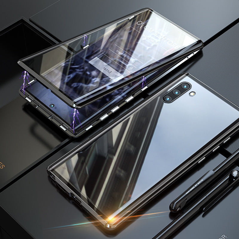 Telefoonhoes van gehard glas voor Samsung