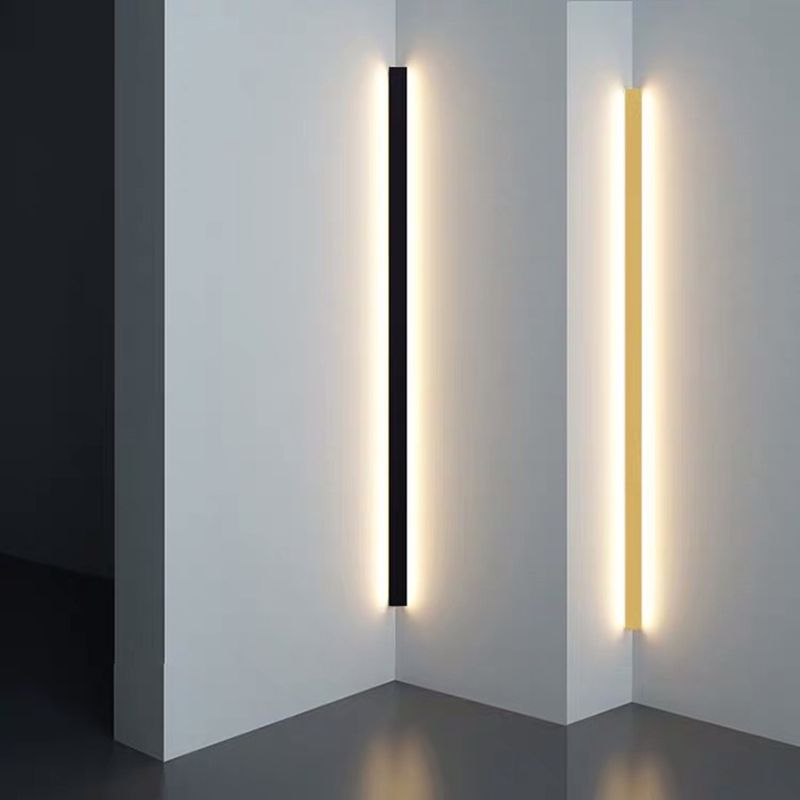 Arisha Minimalistische Lineaire Wandlamp LED Goud/Zwart/Wit Slaapkamer