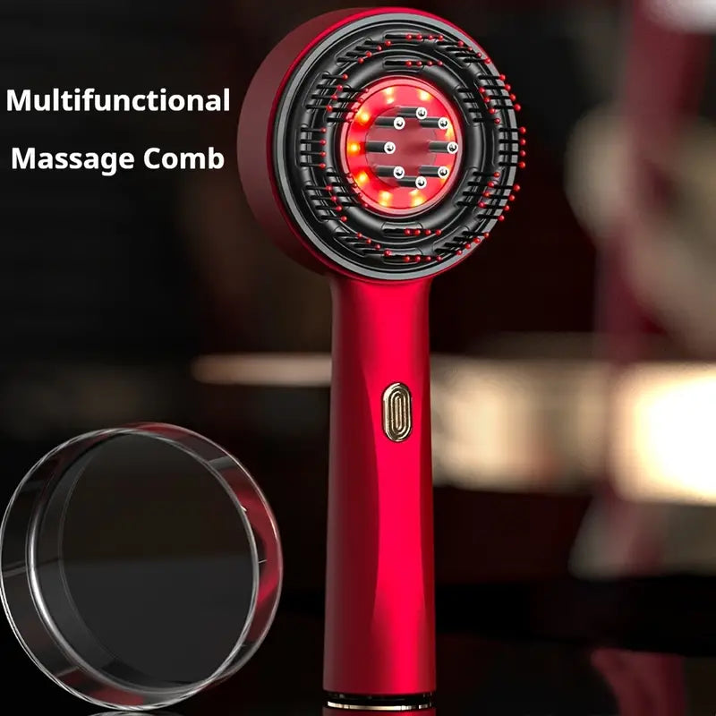 RelaxBrush - Elektrische Massagekam met Hoofdhuidmassage voor Gezond en Glanzend Haar