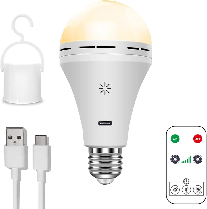 Draadloze Oplaadbare LED-lamp – Luxaro