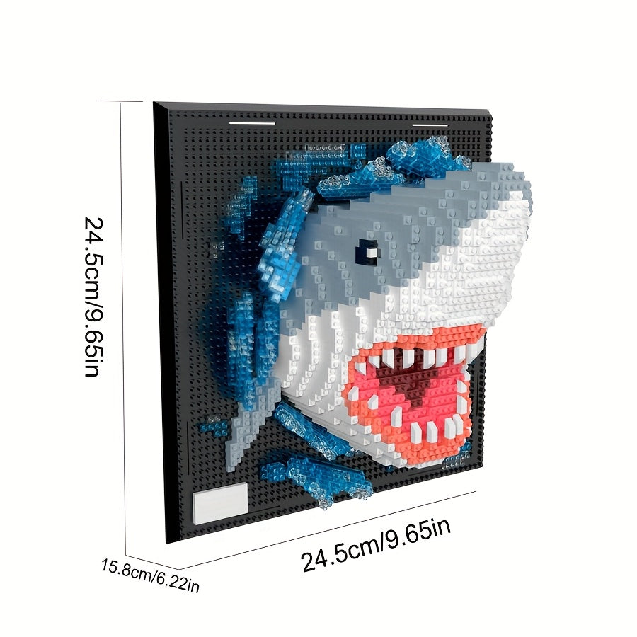 Creatieve 3D-Bouwblokken – Collectie Haai en Adelaar