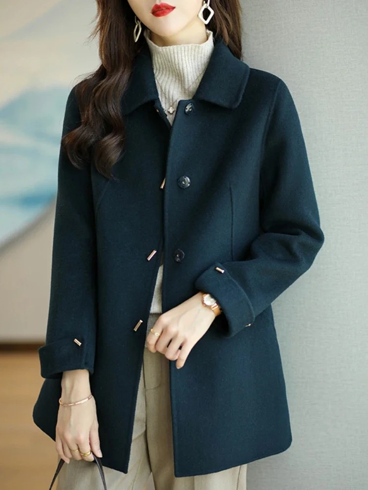 Amelia - Dames Trenchcoat Getailleerde Pasvorm damesjas knopen najaarsjas