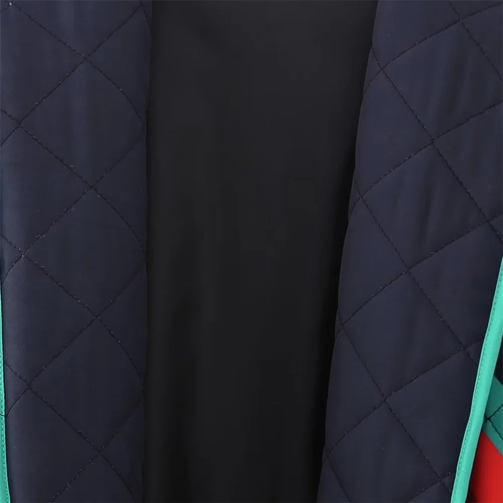 Paisley – cardigan jas met polokraag