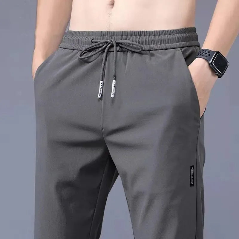 Samuel – Ice Silk Slim Fit Broek voor Heren