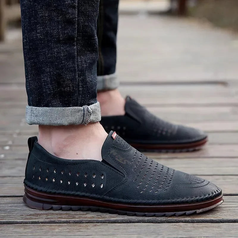 Solaro – Stijlvolle Leren Loafers Heren