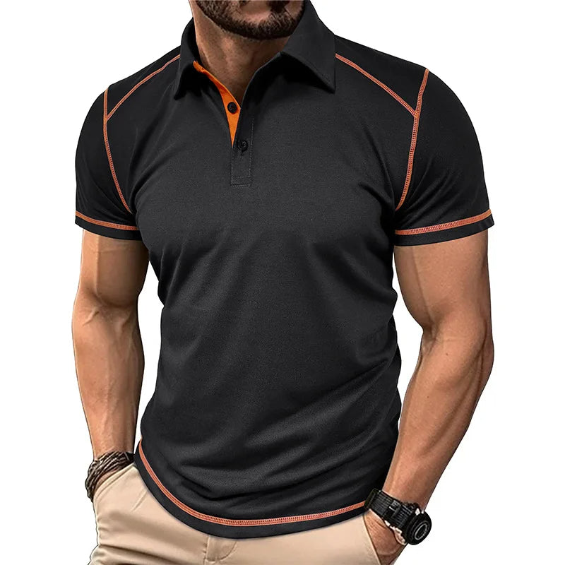 Hoymans SummerEdge - Herenpolo Color Block