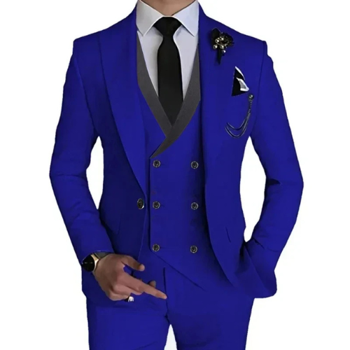 Cambridge – Stijlvol 3-delig Slim Fit Pak Heren