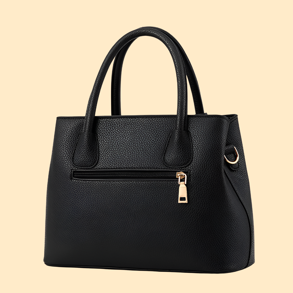 Elegante leren schoudertas voor dames