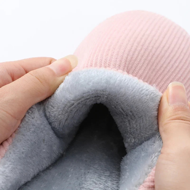 SunStride – warme pluchen winterpantoffels
