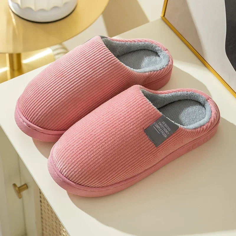 SunStride – warme pluchen winterpantoffels
