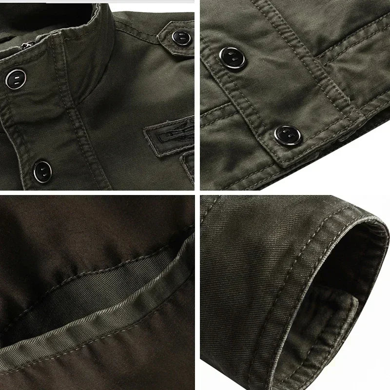 Hoymans Jaxon – Militaire tussenjas voor Heren
