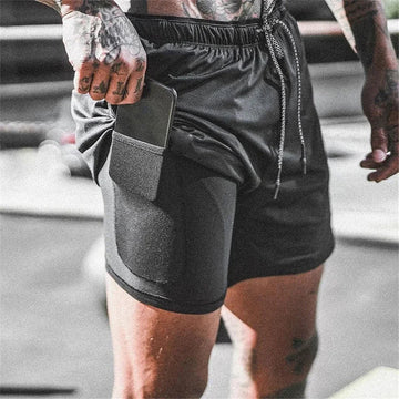 DraftFlex – 2-in-1 sportshort voor mannen