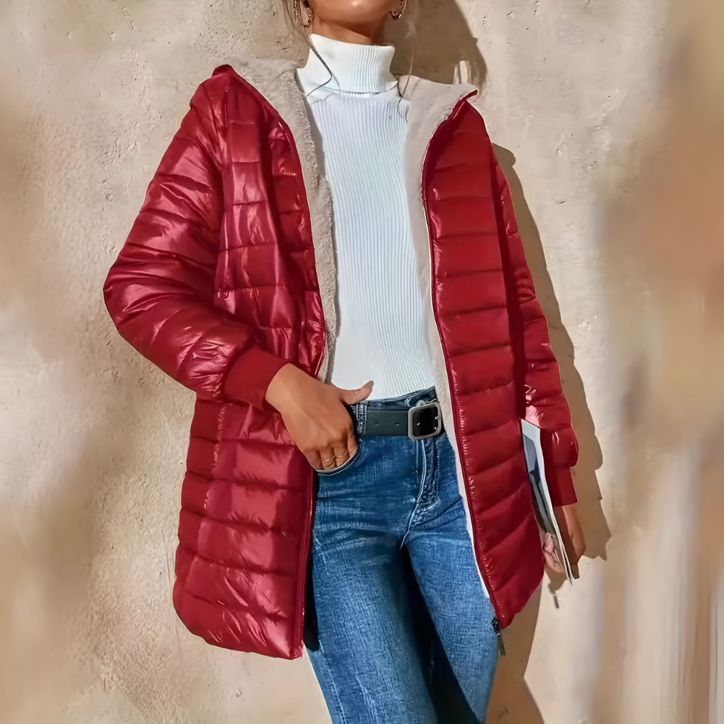Comfortabele winterjas voor dames