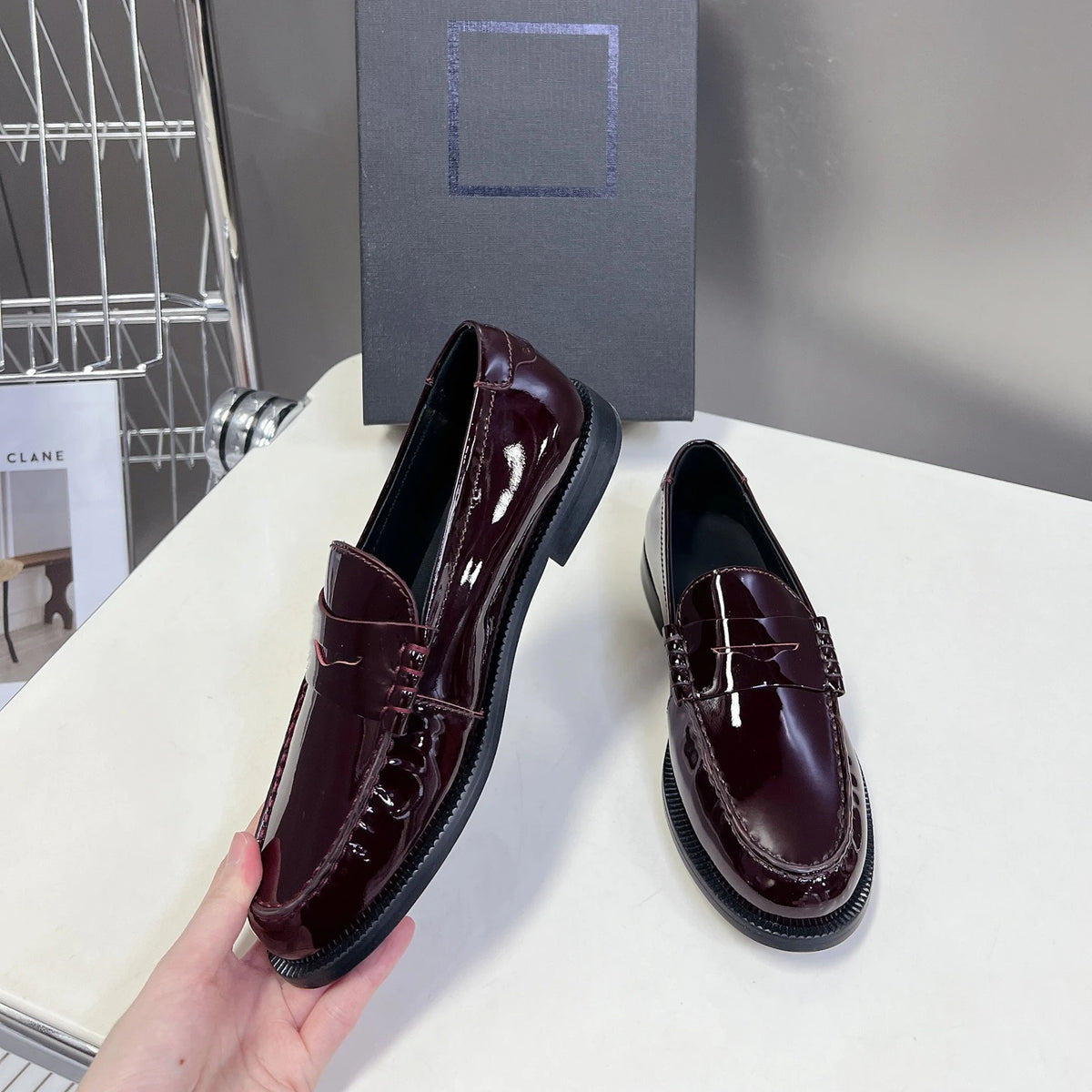 BritLoaf – Stijlvolle Leren Loafers voor Dames
