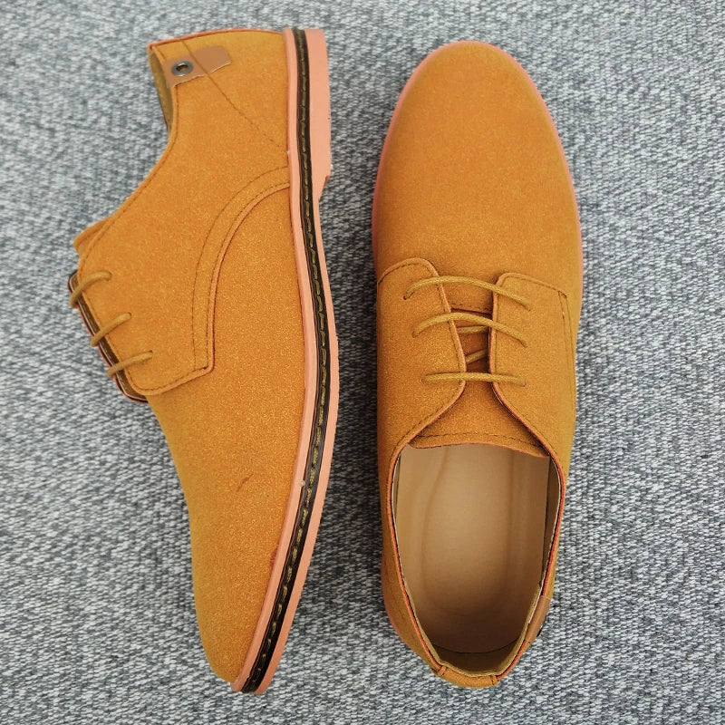 ClassicStep – suède leren Oxford herenschoenen