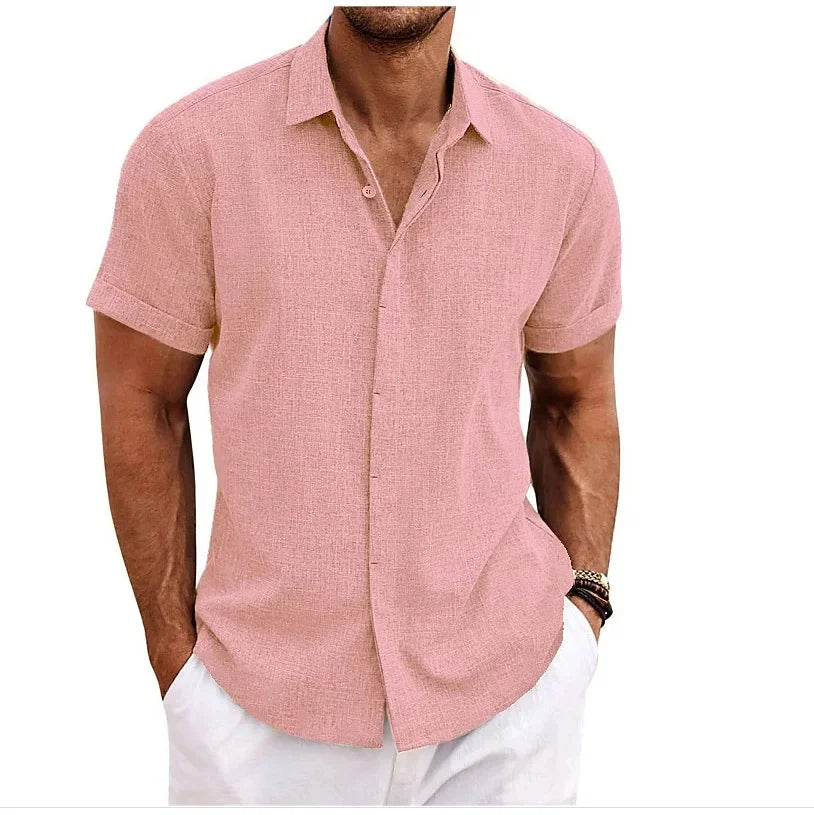 Elian – Linnen Herenshirt