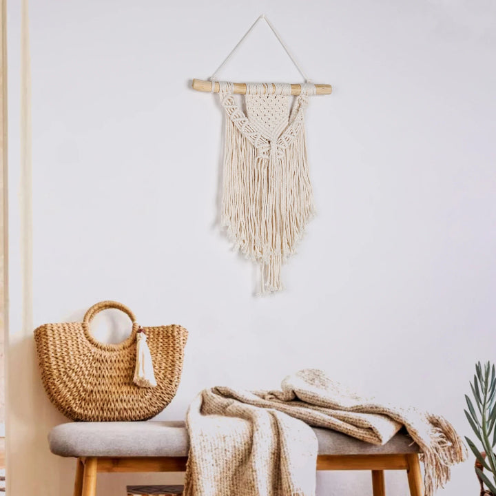 Handgeweven Macramé Wandkleed