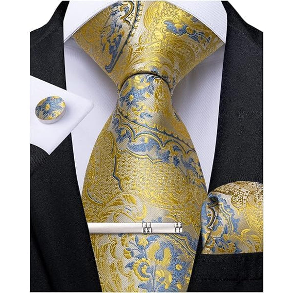 Herenset met paisleystropdas – edele accessoires voor bruiloften & evenementen