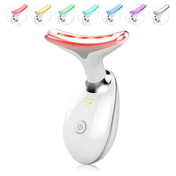RadiantGlow gezichtsmassageapparaat met 7 kleuren
