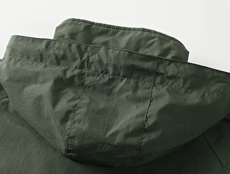 Everest – waterdichte outdoor jas met afneembare capuchon