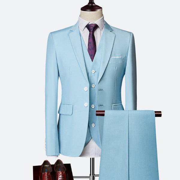 Jonah – luxe 3-delig Slim Fit Pak Heren