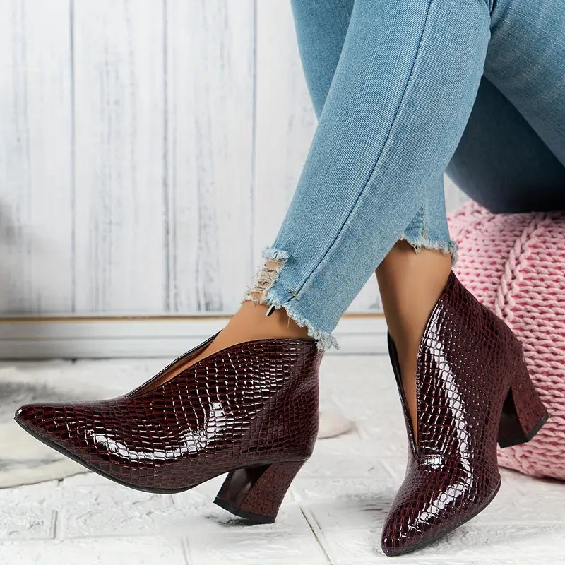 Hadley – elegante stiletto enkellaarzen voor dames