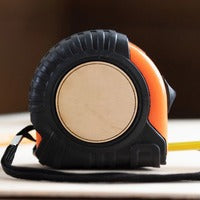 Gepersonaliseerde set met hamer en meetlint