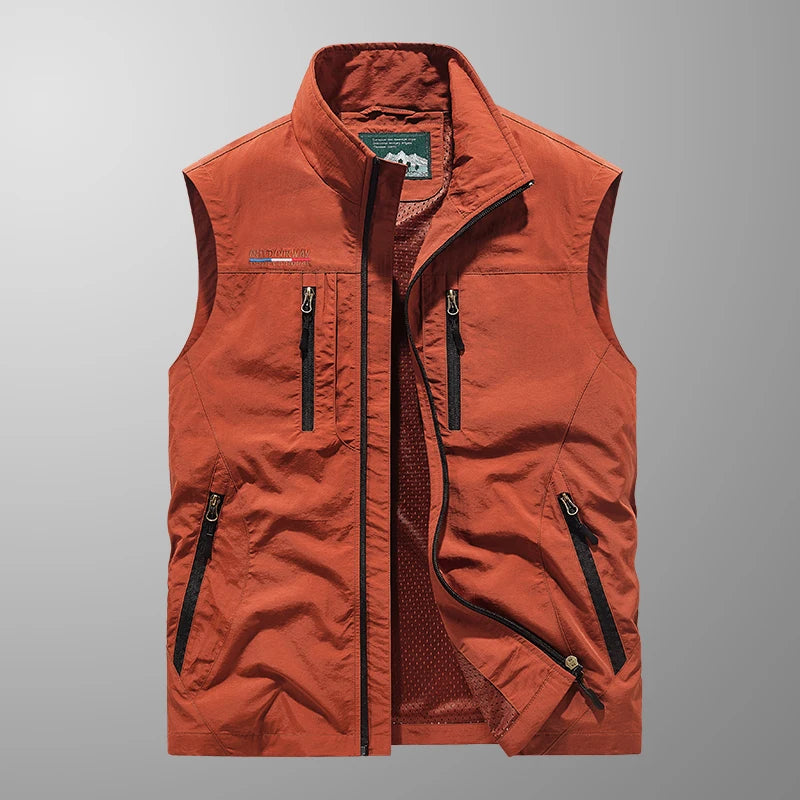 Tactisch heren vest met meerdere zakken
