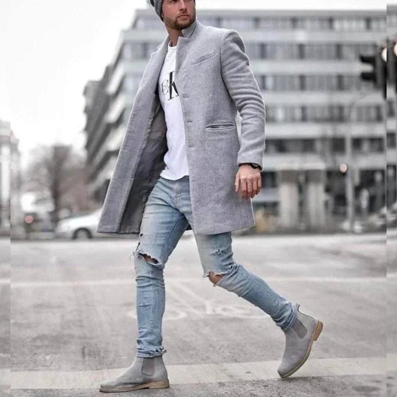 Heren Wolmix Jas