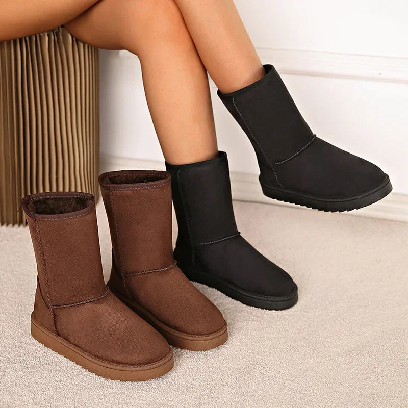 Nurea - Waterdichte dames snowboots met zachte voering