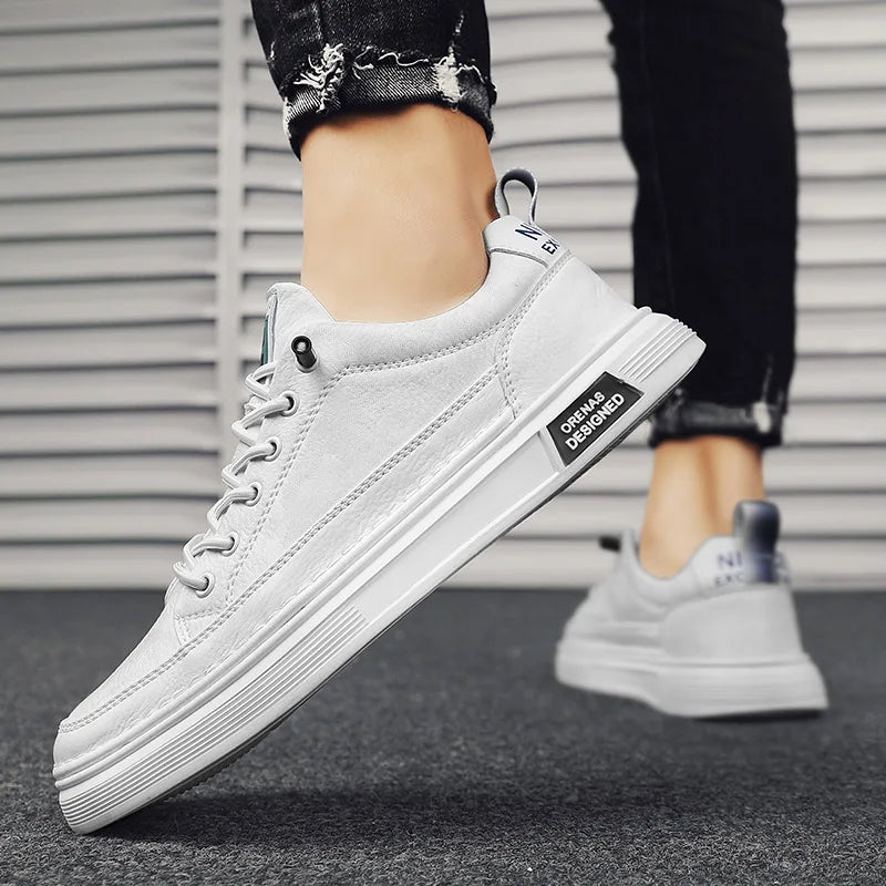 Slip-on PU Leren Loafers voor Heren