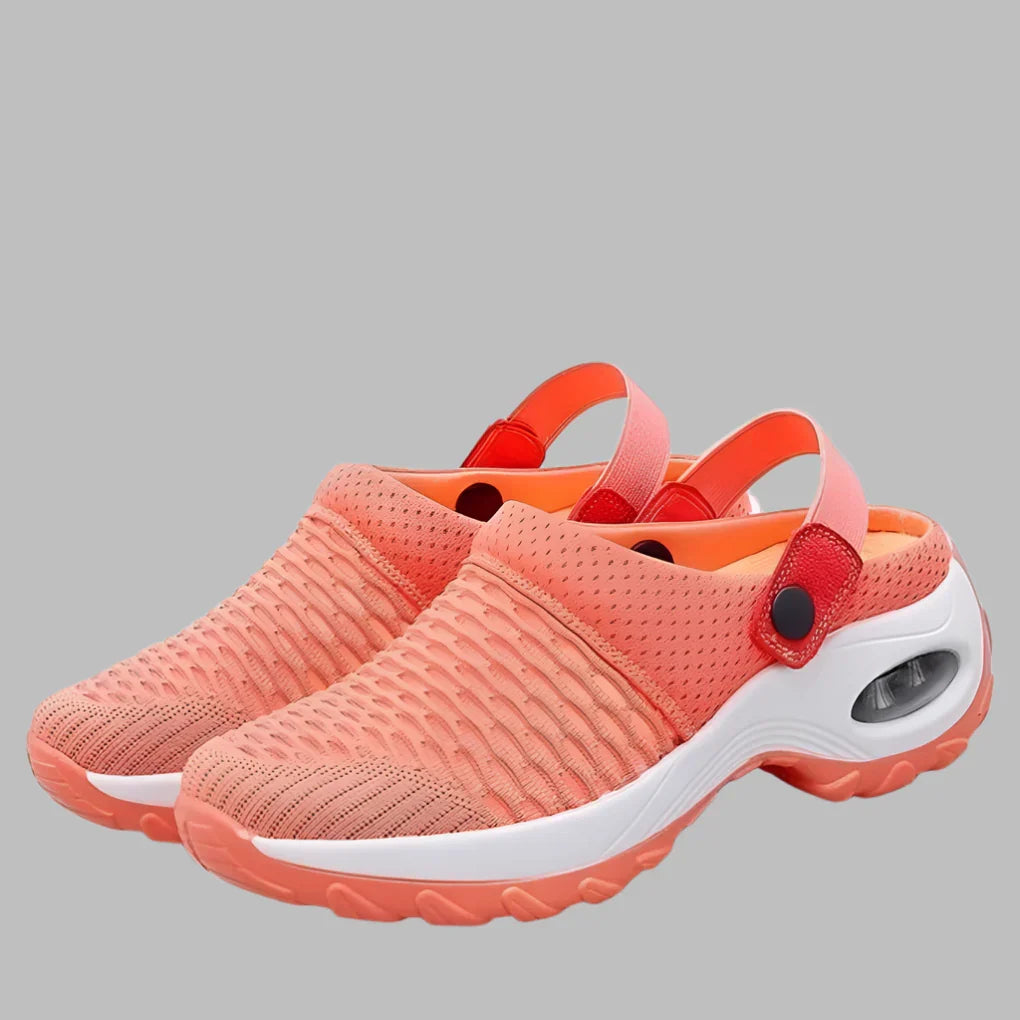 Lichtgewicht en ademende mesh-pantoffels voor dames