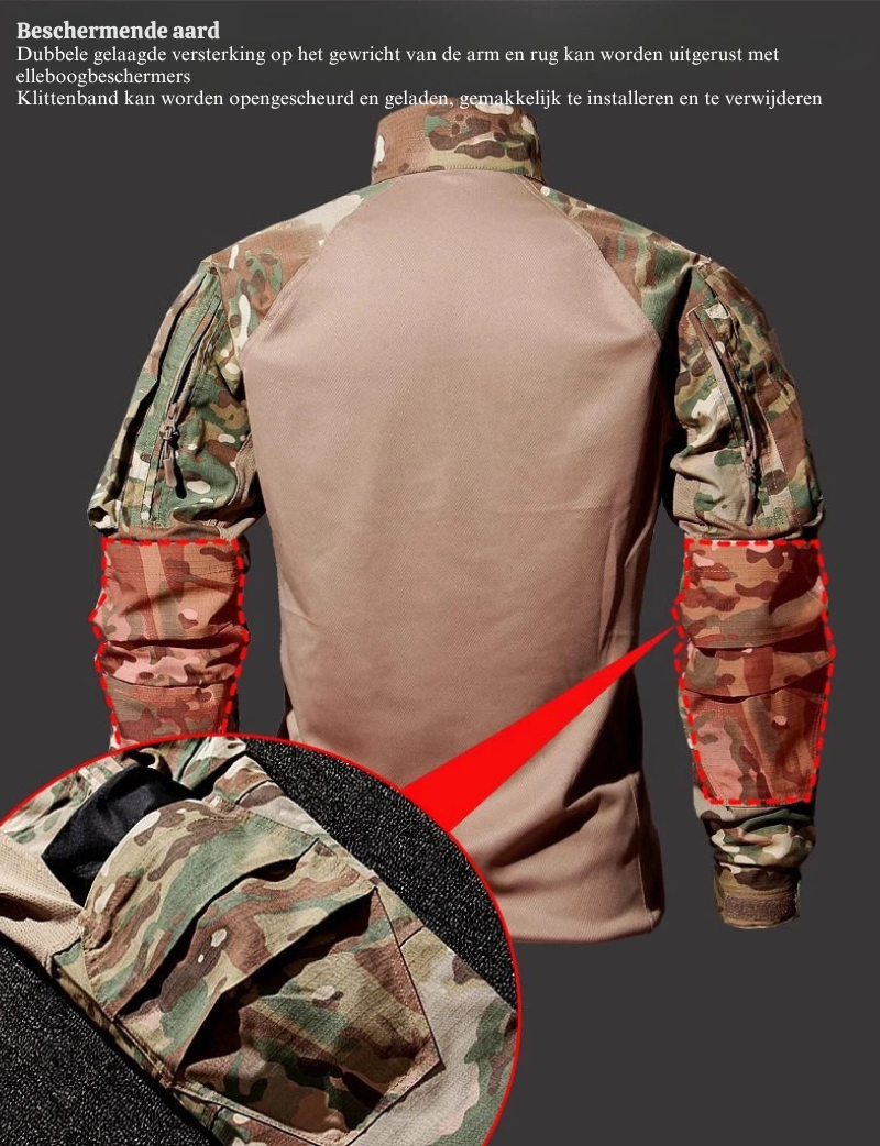 Tactisch Camouflage Trainingspak voor Heren