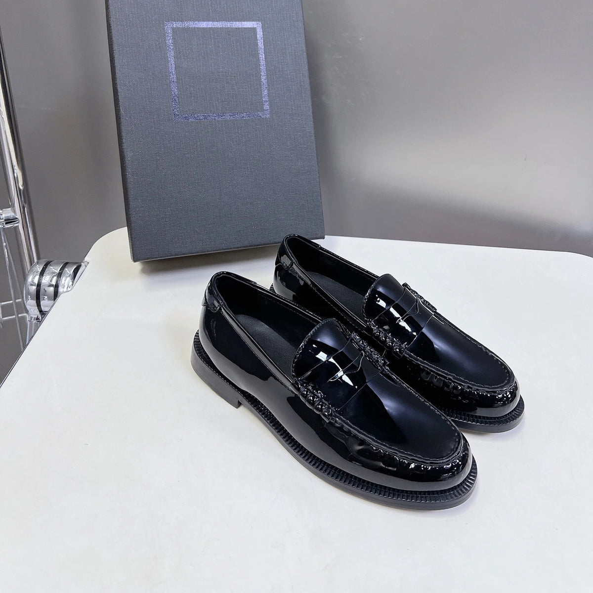 BritLoaf – Stijlvolle Leren Loafers voor Dames