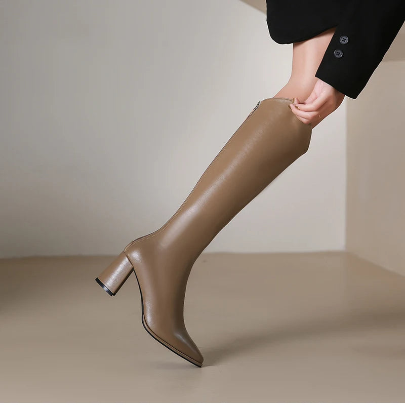 Callie – kniehoge ruiterlaarzen voor dames