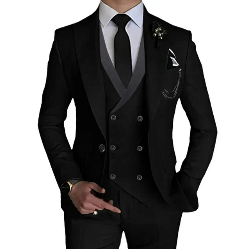Cambridge – Stijlvol 3-delig Slim Fit Pak Heren